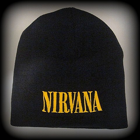 NIRVANA - Embroidered - Logo - Beanie